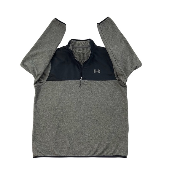 Under Armor Coldgear Infrared Fleece Quarter-Zip Pullover - NWOT - Picture 2 of 11